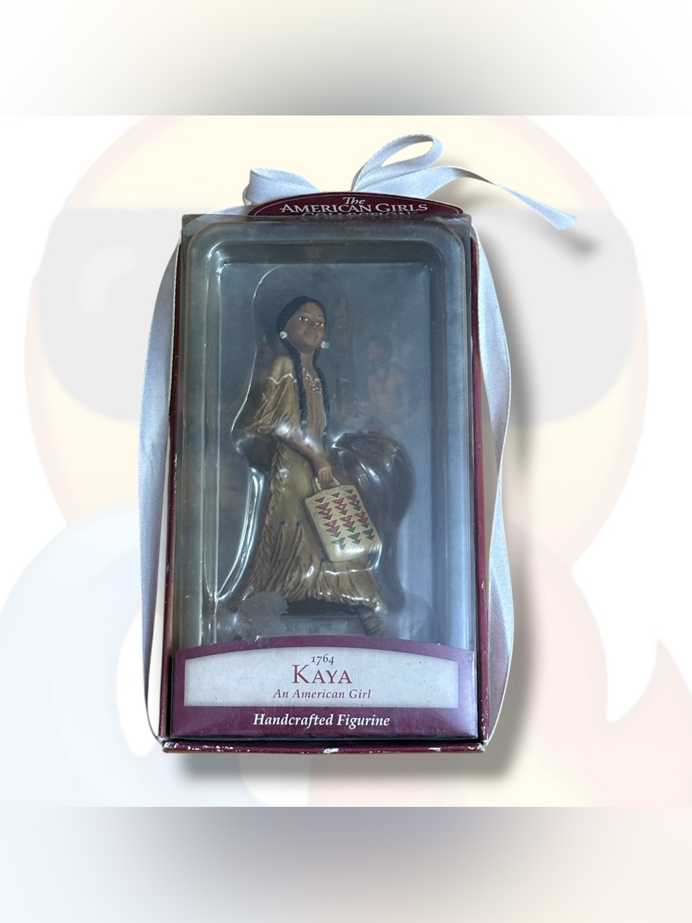 Vintage 2002 Kaya An American Girl 1764 Hallmark Handcrafted Figurine